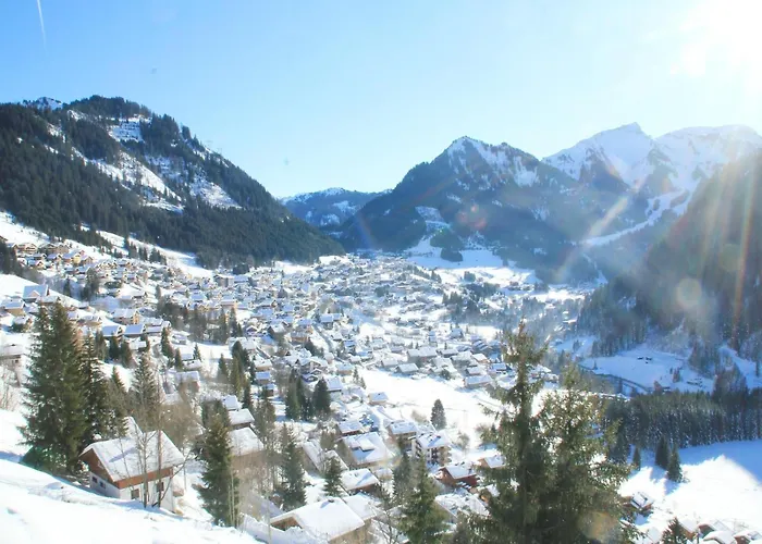 In With Valley Views Apartment Châtel