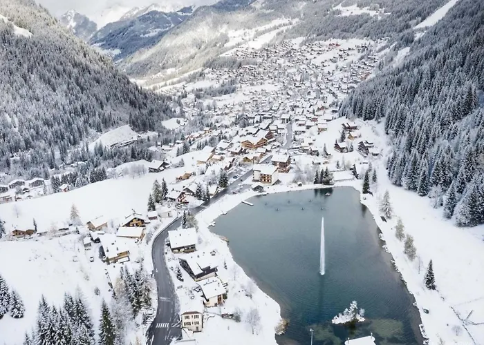 Apartment In With Valley Views Châtel